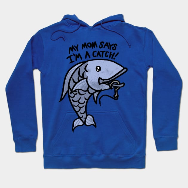 total catch Hoodie by jonah block